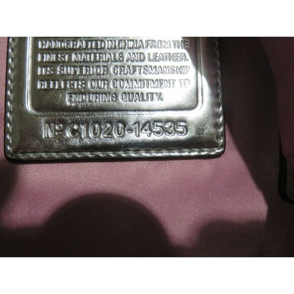 Coach 2010 Limited Edition Poppy Sparkle Bella Extra Large Bucket Tote Handbag - Picture 8 of 10